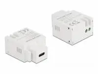 Модул Delock, USB-C порт за зареждане, За монтаж на панел Keystone