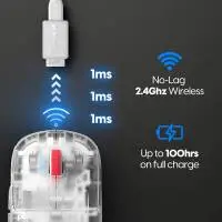 Геймръска мишка Pulsar X2H Mini Superclear [LTD 3000] - 1K