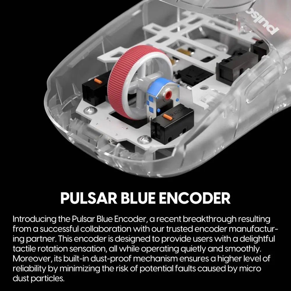Геймръска мишка Pulsar X2H Mini Superclear [LTD 3000] - 1K