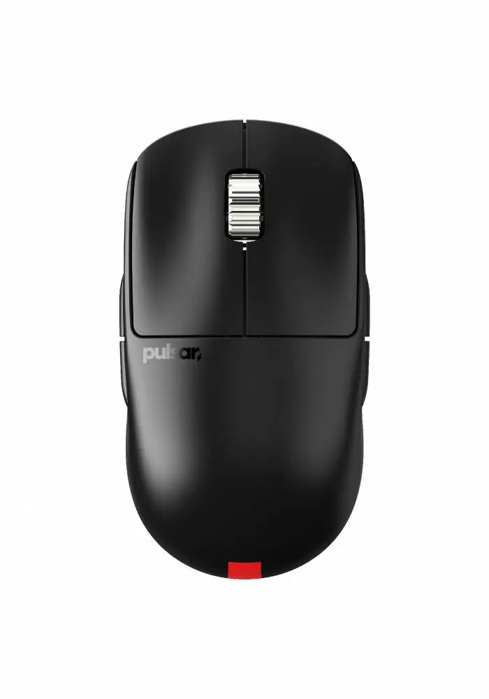 Геймърска мишка Pulsar X2A v3 eS Size1 Black 8K, OLED Display, Tournament Edition
