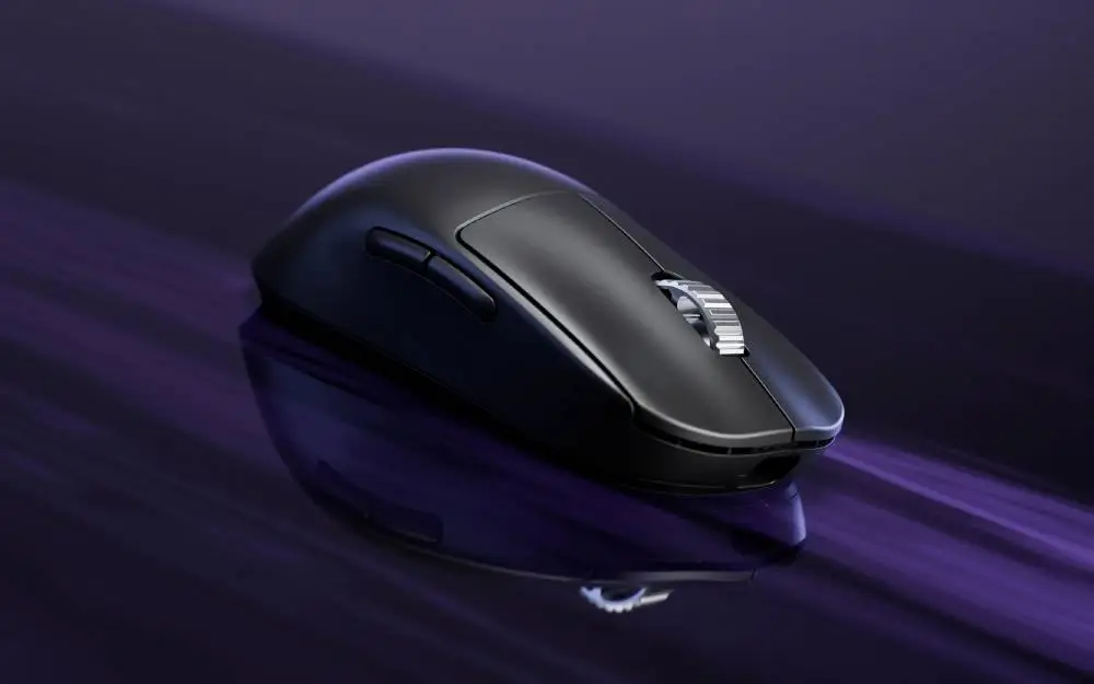 Геймърска мишка Pulsar X2A v3 eS Size1 Black 8K, OLED Display, Tournament Edition