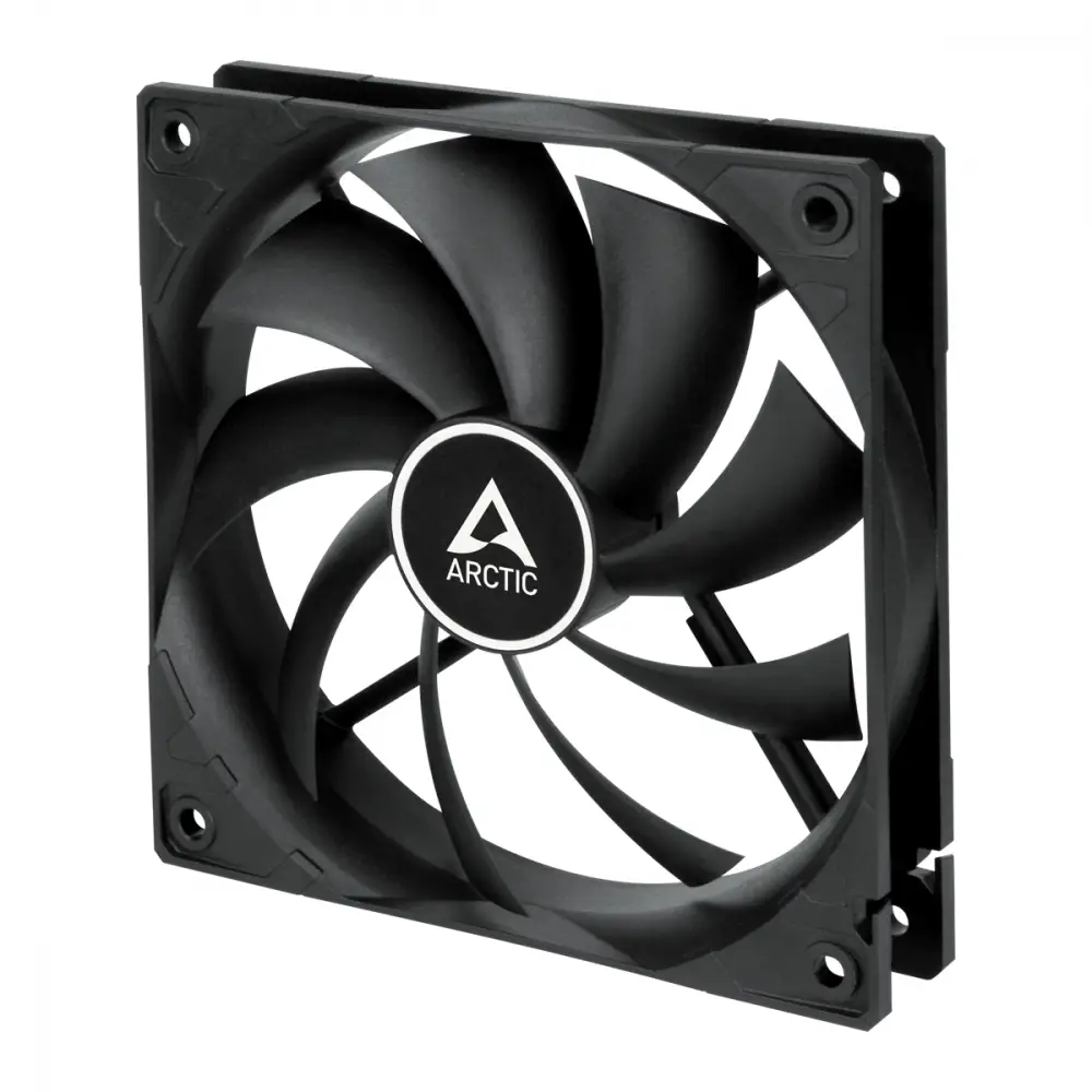 Вентилатори ARCTIC F12 PWM 120mm, 5 броя, Черен - ACFAN00145A
