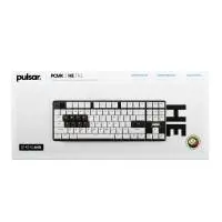 Геймърска механична клавиатура Pulsar PCMK 2 HE TKL ANSI White - 8K, Gateron Magnetic Switches [Linear]