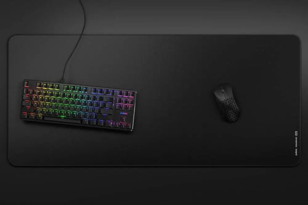 Геймърски пад професионален Pulsar Gaming Mousepad ParaBrake V2 Mouse Pad XXL Black - 900 x 400 mm