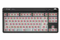 Геймърска механична клавиатура Pulsar Xboard MS TKL ANSI Black - 8K, Cherry MX2A [Linear], RGB