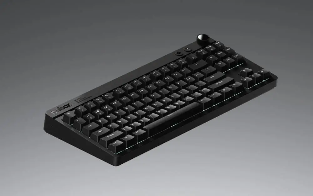 Геймърска механична клавиатура Pulsar Xboard MS TKL ANSI Black - 8K, Cherry MX2A [Linear], RGB