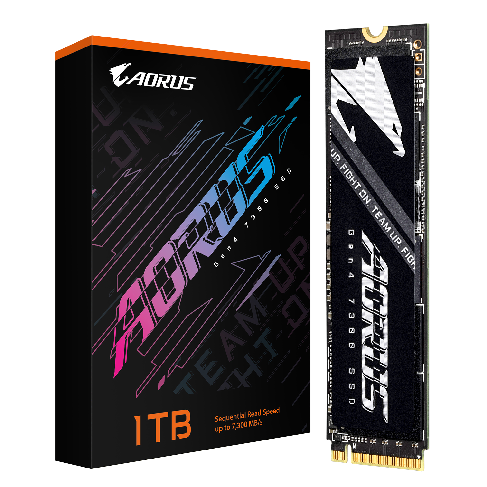 Диск SSD Gigabyte AORUS 7300 1TB М.2 2280 NVMe PCIe Gen4 w/o Heatsink