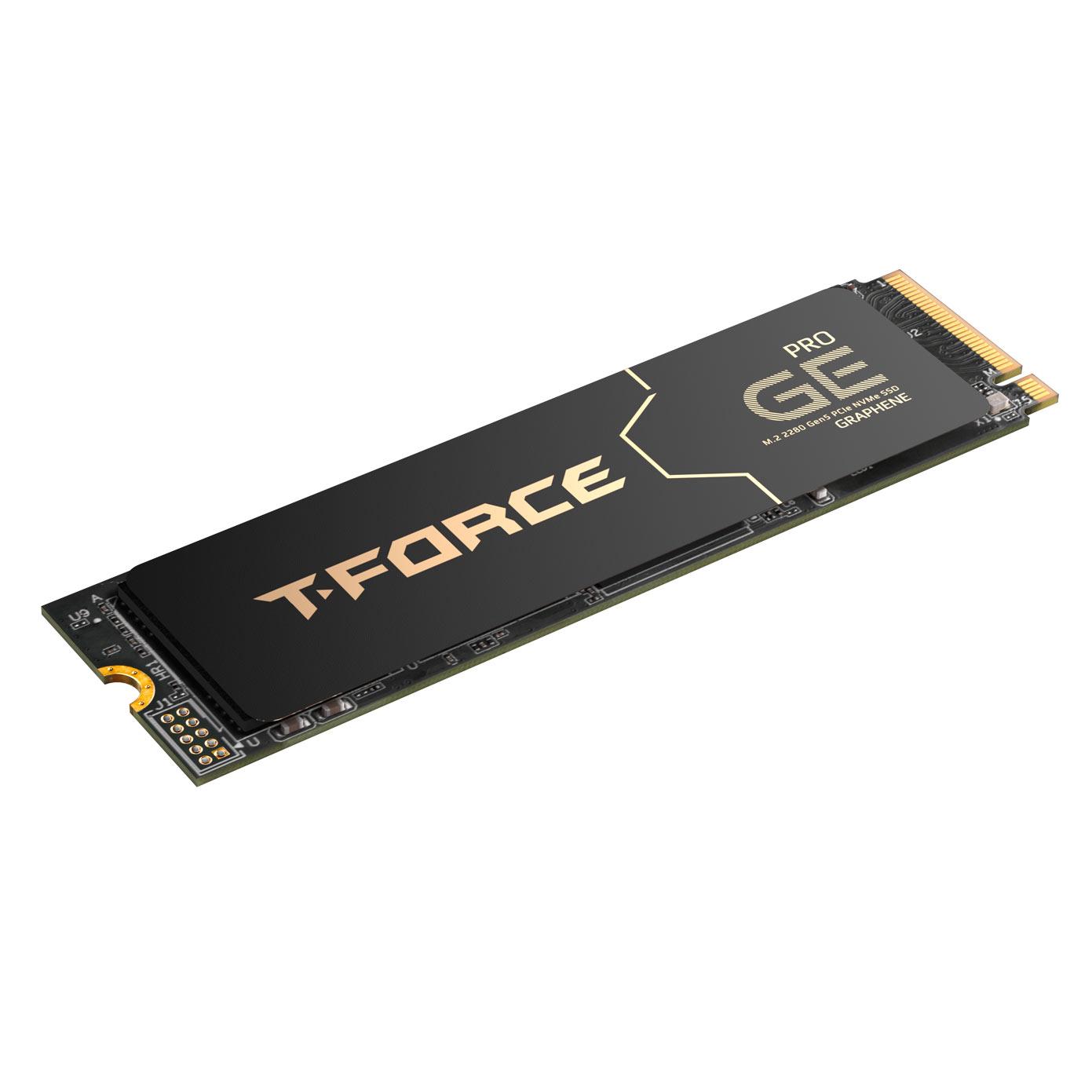 Диск SSD Team Group T-Force GE PRO 2TB M.2 2280 NVMe PCIe 5.0 x4 - TM8FG3002T0C133