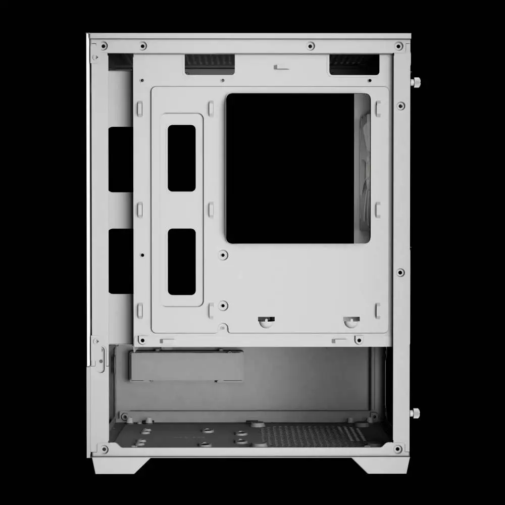 Κουτί Gamdias AURA GC9M White Case mATX 3 x 120 mm A-RGB, Tempered Glass