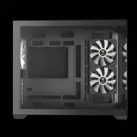 Кутия Gamdias AURA GC10M Case mATX 3 x 120 mm A-RGB, Tempered Glass