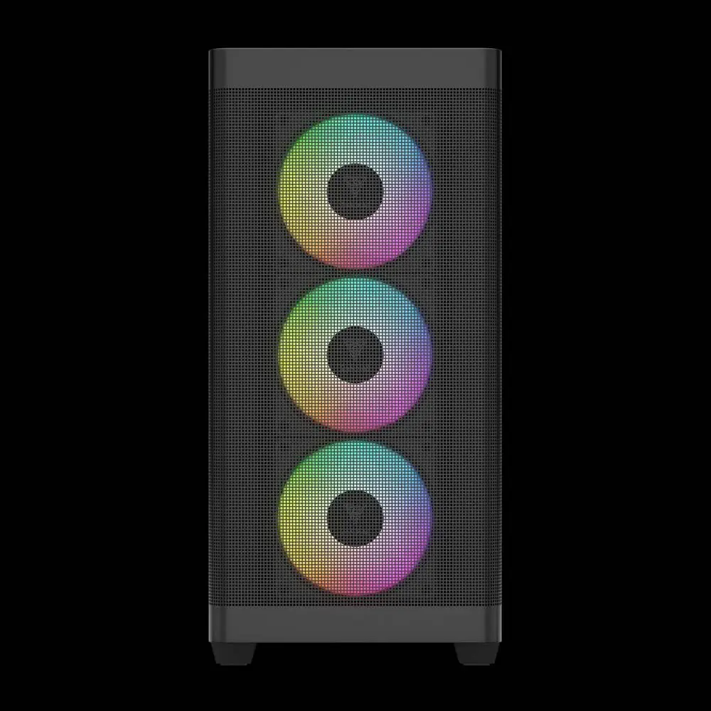 Кутия Gamdias ATHENA M3 Black Case E-ATX USB-C 4 x 120 mm A-RGB Mesh Tempered Glass