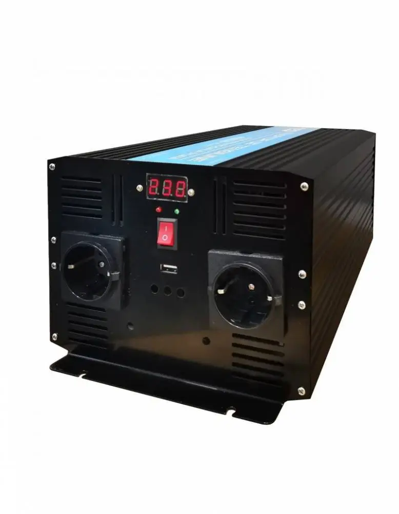 Инвертор 12/220 V  DC/AC 4000/8000W Pure Sine Wave TED000415  TED ELECTRIC