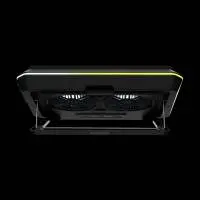 Gamdias Охладител за лаптоп Gaming Notebook Cooler 19" - AETHER P1 - USB-C/A Hub, RGB, Phone Stand