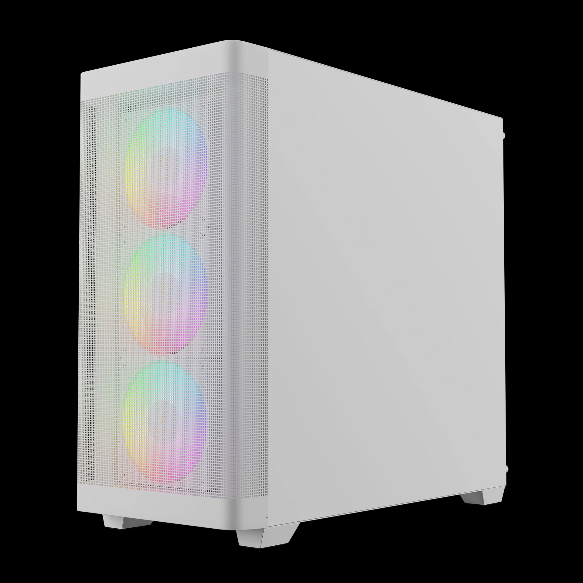 Кутия Gamdias ATHENA M3 White Case E-ATX USB-C 4 x 120 mm A-RGB Mesh Tempered Glass