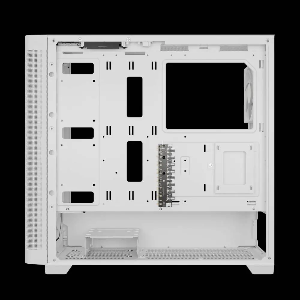 Кутия Gamdias ATHENA M3 White Case E-ATX USB-C 4 x 120 mm A-RGB Mesh Tempered Glass