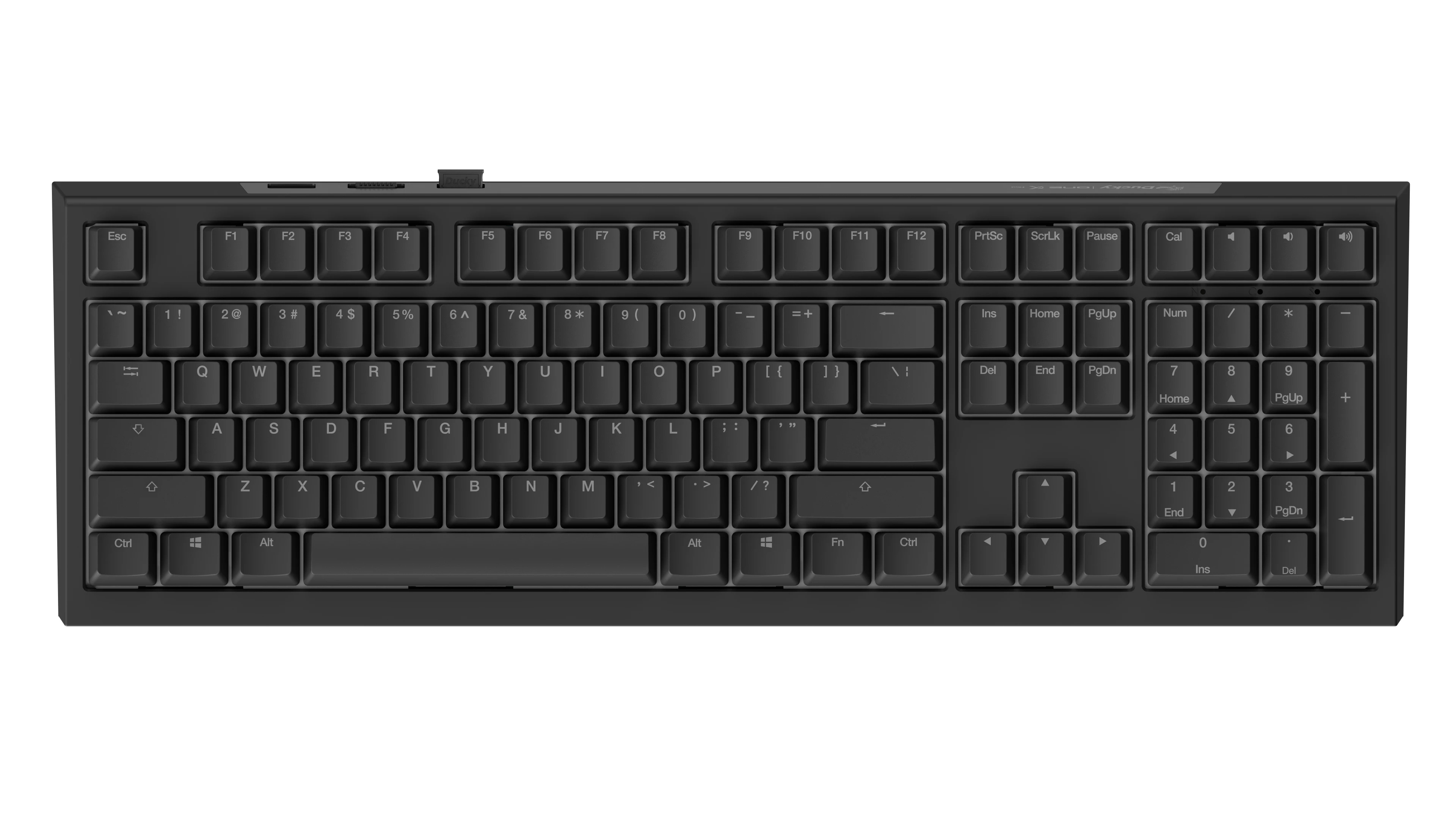Геймърска механична клавиатура Ducky One X Wireless Black - Ducky AI Switches [Linear], Bluetooth, 2.4