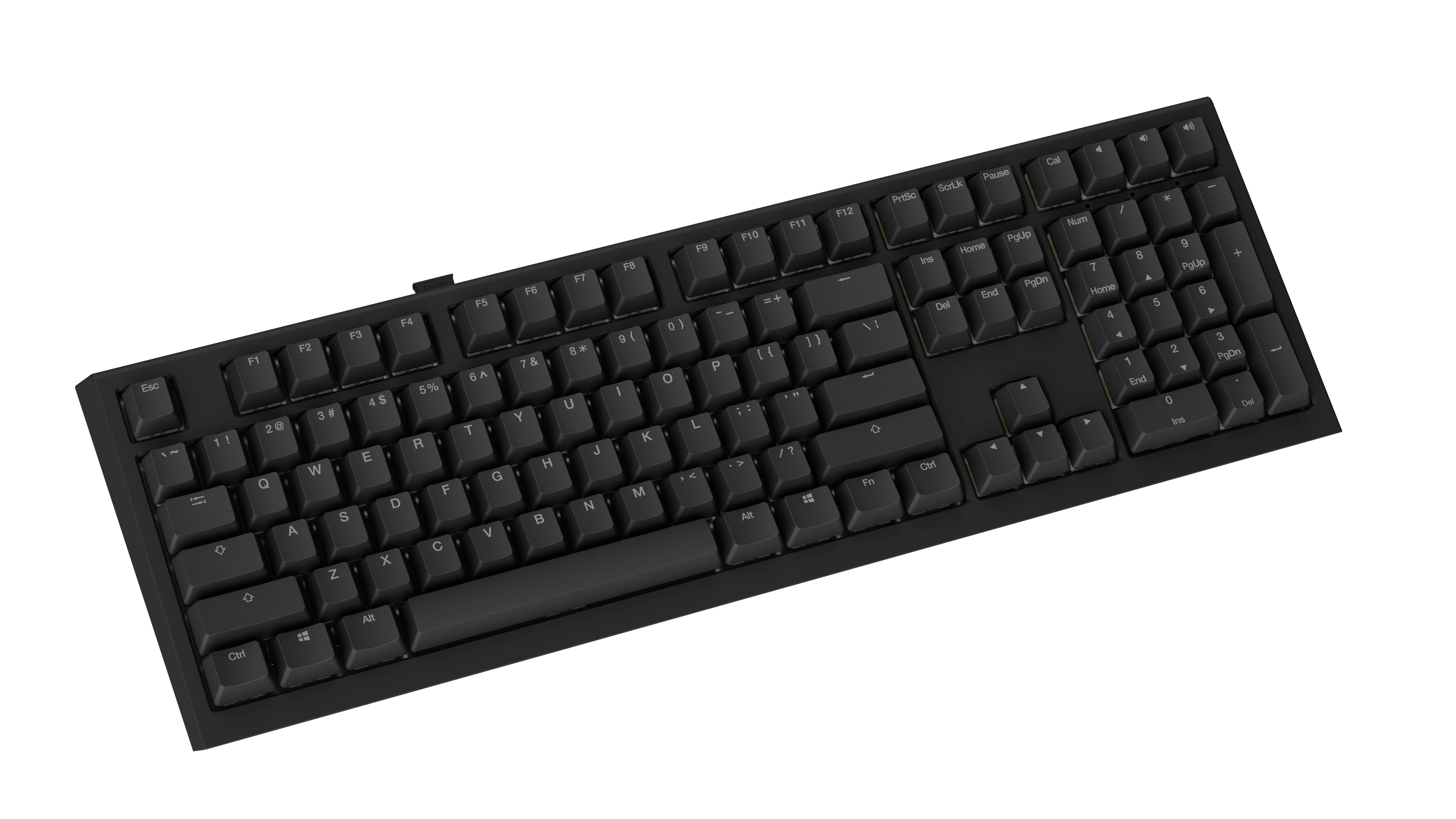 Геймърска механична клавиатура Ducky One X Wireless Black - Ducky AI Switches [Linear], Bluetooth, 2.4