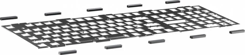 Геймърска механична клавиатура Ducky One X Wireless Black - Ducky AI Switches [Linear], Bluetooth, 2.4
