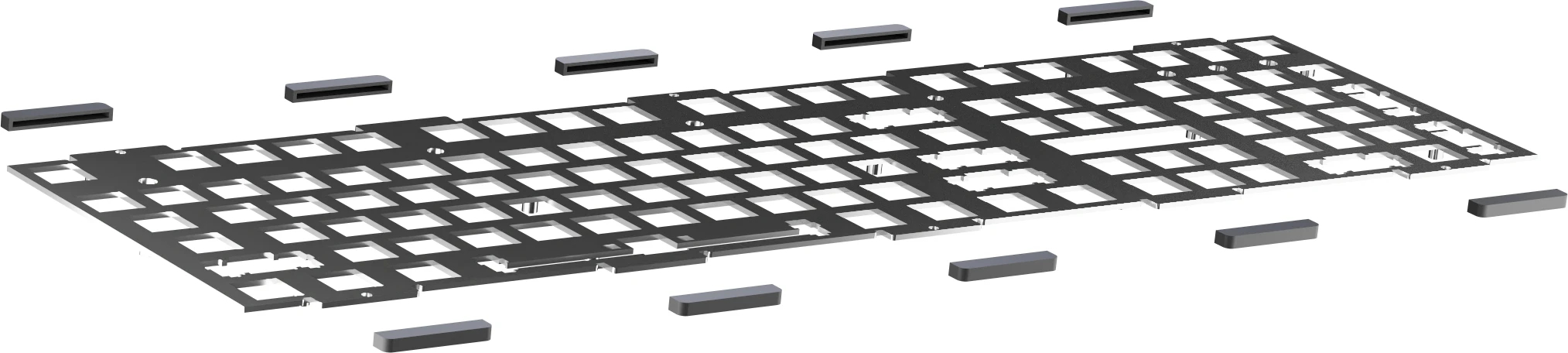 Геймърска механична клавиатура Ducky One X Wireless Black - Ducky AI Switches [Linear], Bluetooth, 2.4