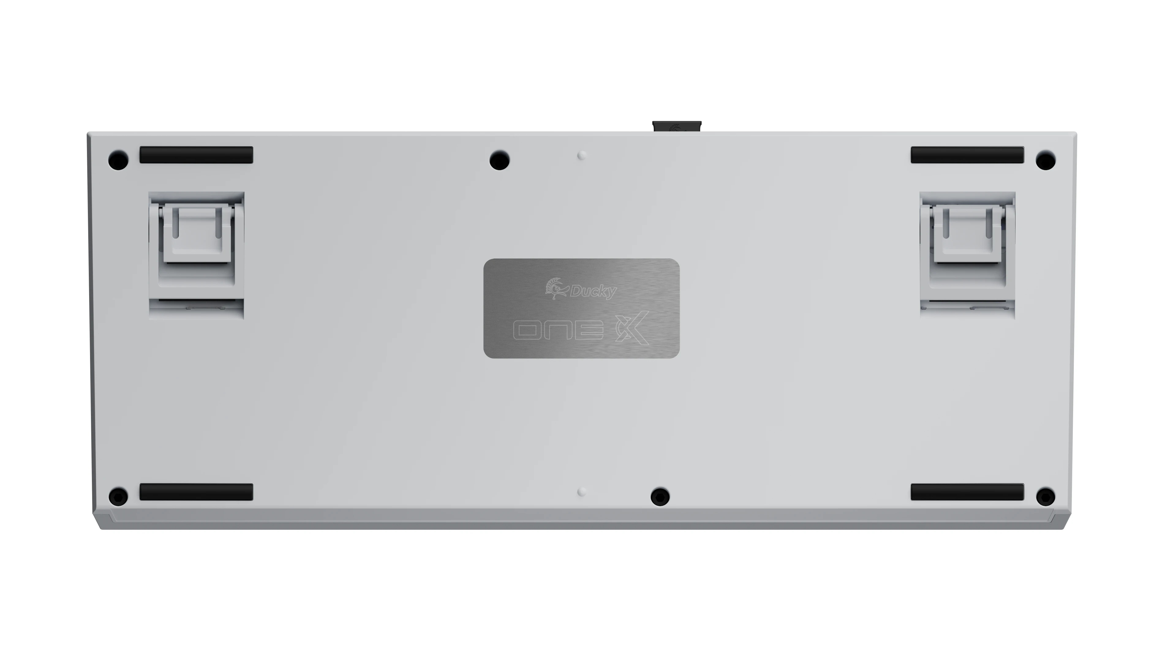Геймърска механична клавиатура Ducky One X Mini Wireless White - Ducky AI Switches [Linear], Bluetooth