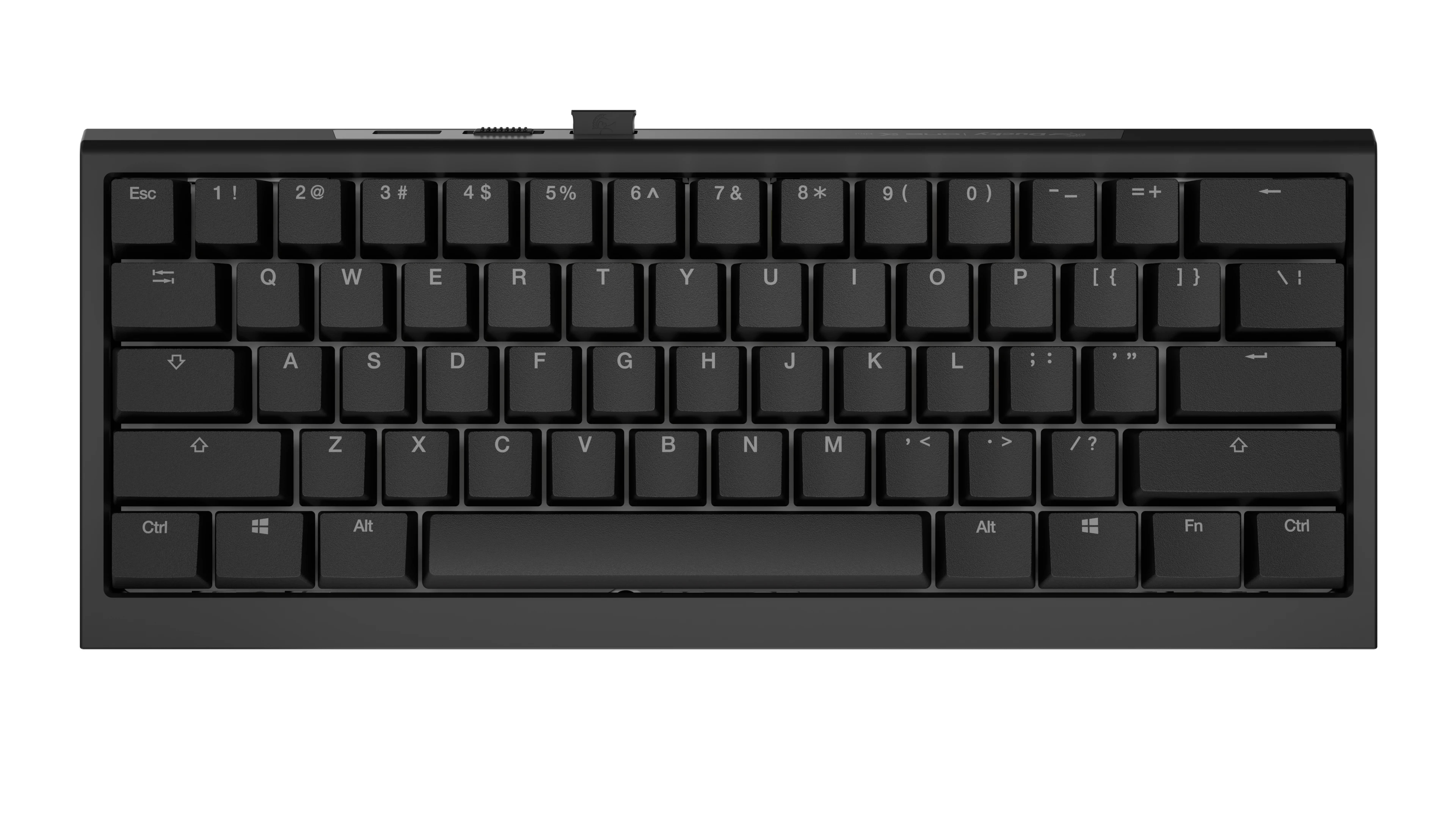 Геймърска механична клавиатура Ducky One X Mini Wireless Black - Ducky AI Switches [Linear], Bluetooth