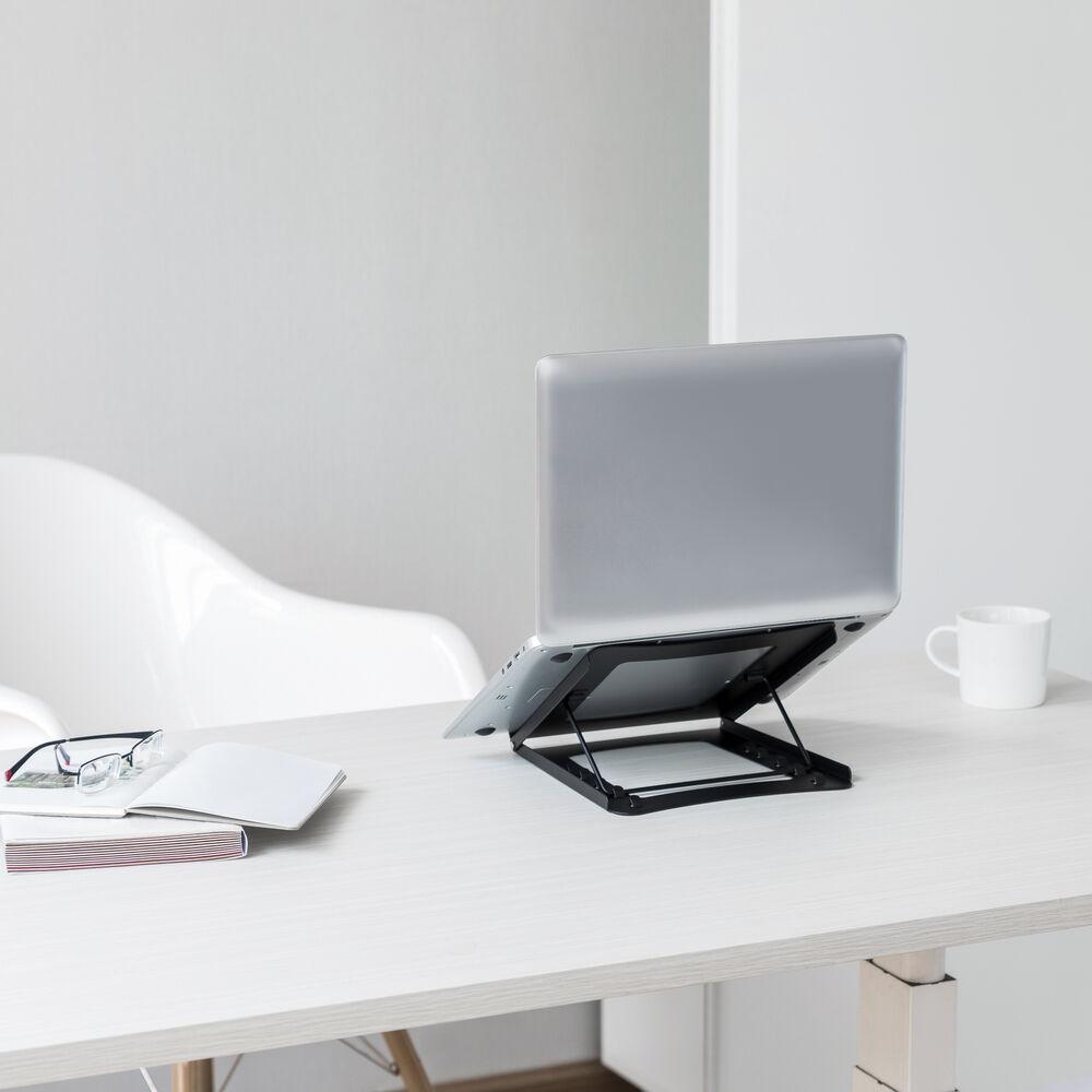 Αναδιπλούμενη βάση για laptop ACT AC8145, 5 θέσεις, Μαύρη