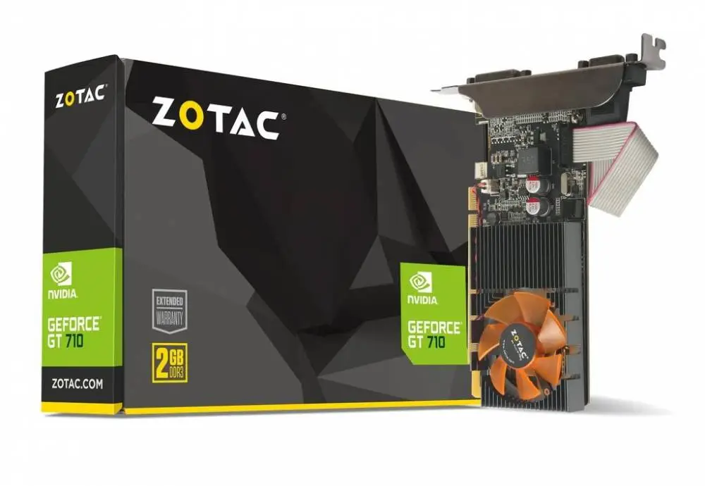 Видео карта ZOTAC GeForce GT 710 2GB GDDR5 - ZT-71310-10L