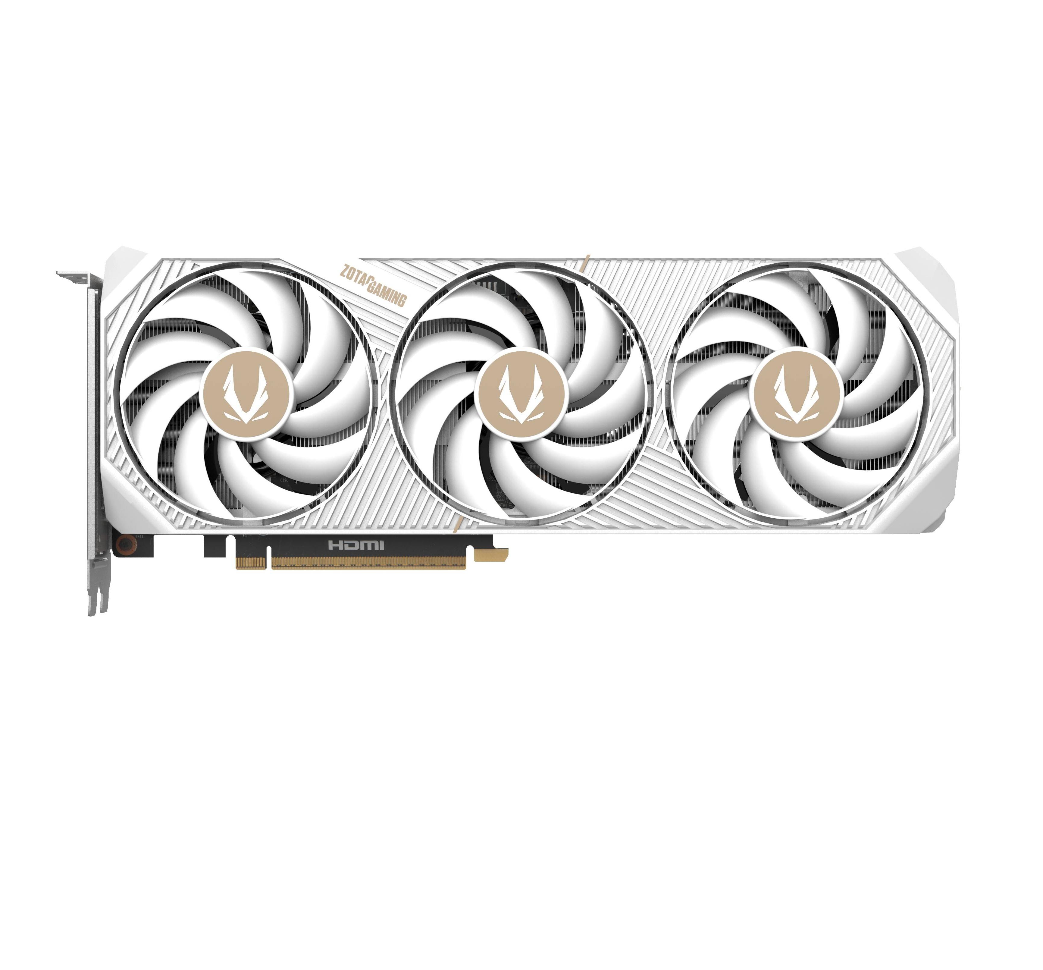 Видео карта ZOTAC GAMING RTX 5070 AMP White Edition 12GB GDDR7 - ZT-B50700FQ-10P
