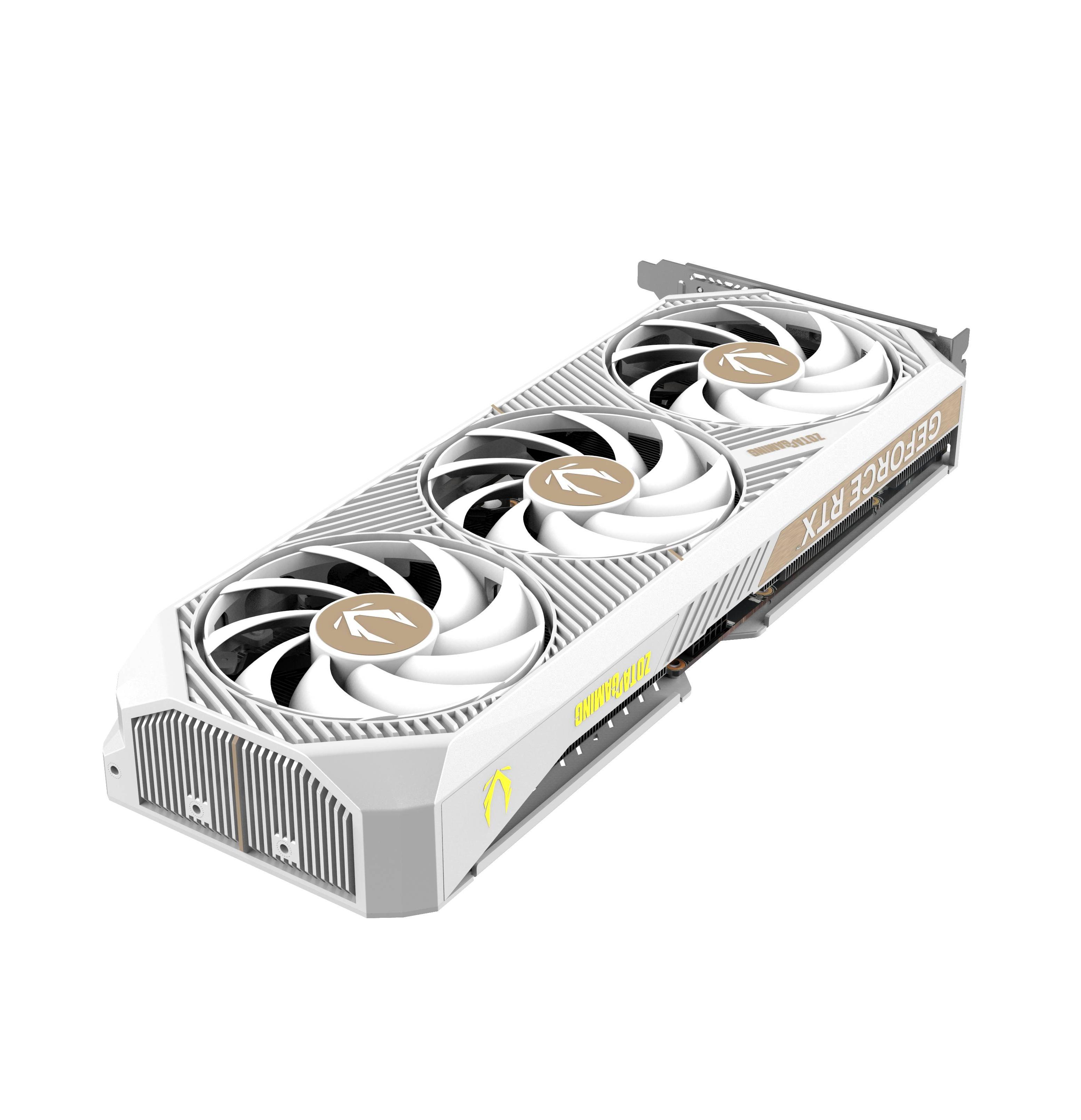 Видео карта ZOTAC GAMING RTX 5070 AMP White Edition 12GB GDDR7 - ZT-B50700FQ-10P