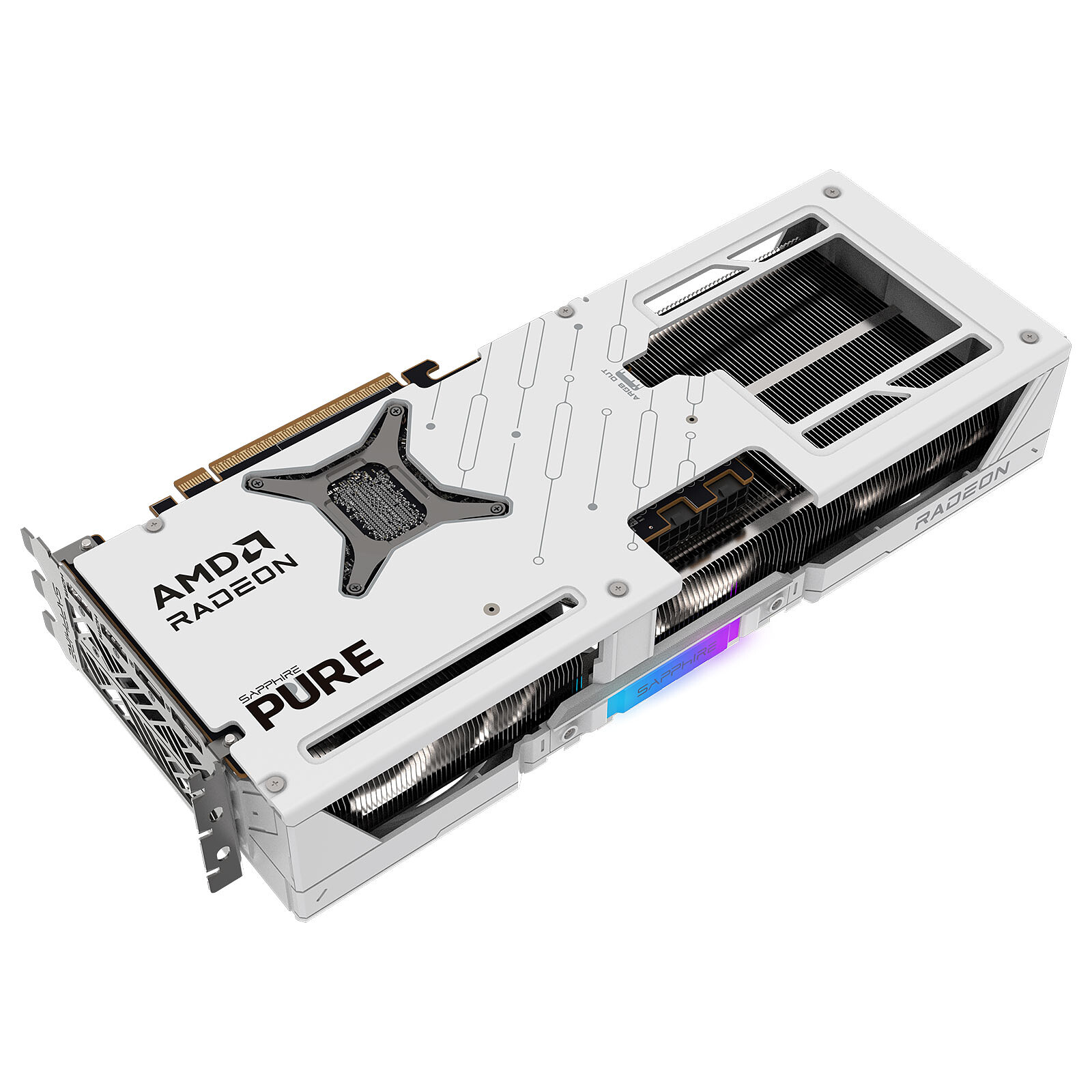 Tarjeta gráfica Sapphire PURE AMD Radeon RX 9070 XT OC 16GB - 11348-02-20G