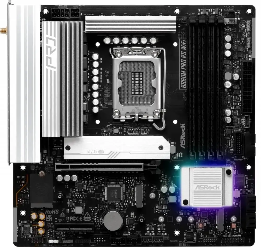 Дънна платка Asrock B860M PRO RS WIFI LGA1851