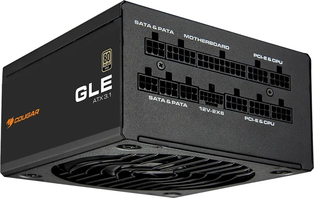 Alimentation COUGAR GLE 1000 (1000W) 80 Plus Gold ATX 3.1, PCIe 5.1 PSU Fully Modular