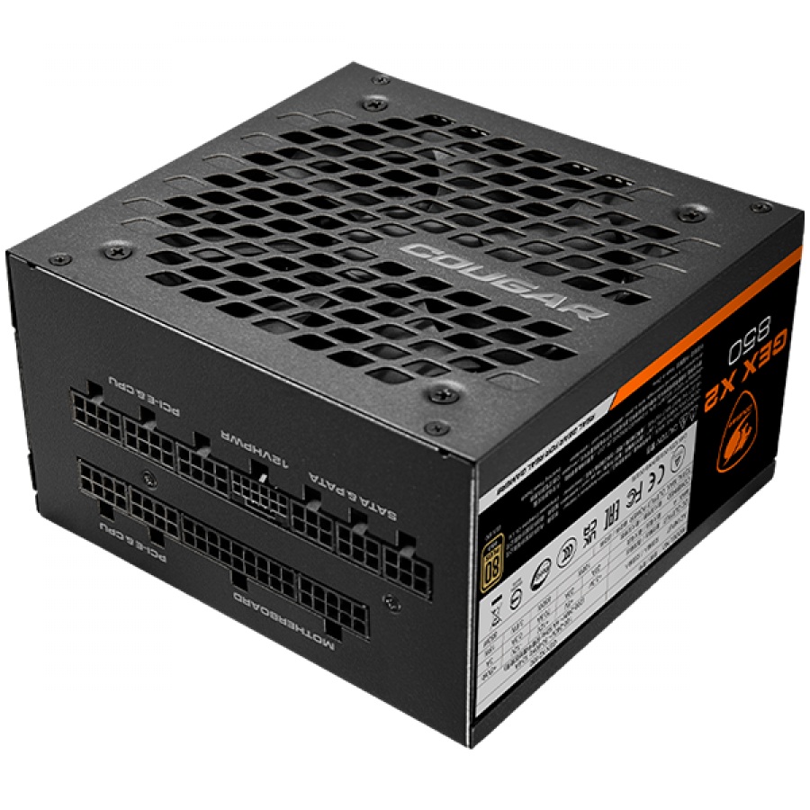 Захранване COUGAR GEX X2 850 (850W) 80 Plus Gold ATX 3.1, PCIe 5.1 PSU