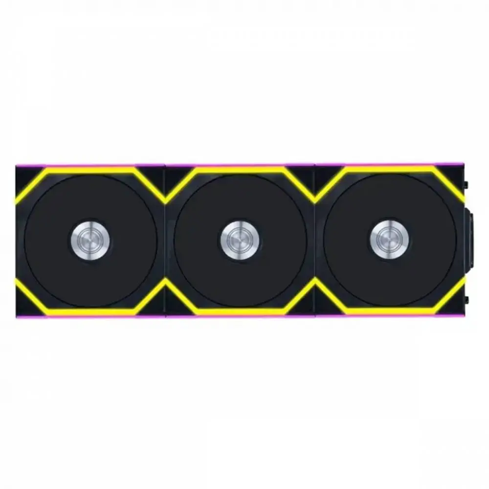 Вентилатори 3бр Lian Li UNI FAN SL Wireless ARGB PWM Reverse Blade - 120 mm Черен + Контролер