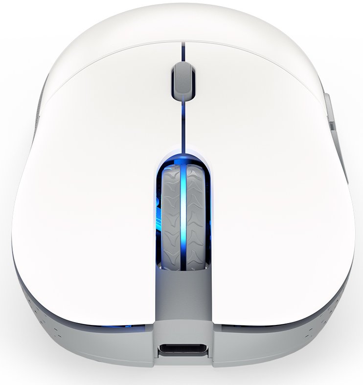 Геймърска безжична мишка ENDORFY Gem Plus - Onyx White