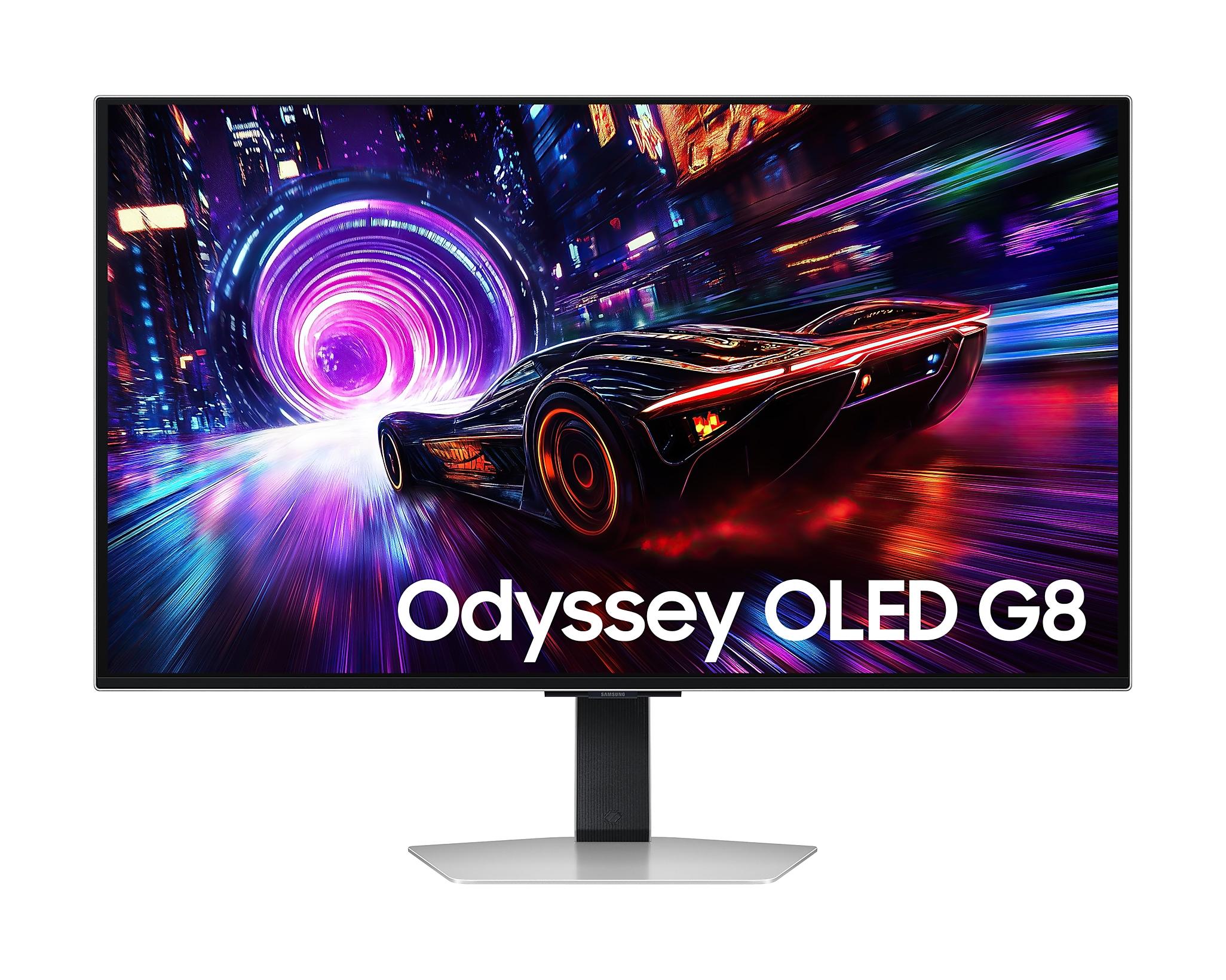 Монитор SAMSUNG Odyssey OLED G8 G81SF 32" QD-OLED 4K 3840x2160, 240 Hz, 0.3ms, HDR10+, AMD FreeSync Premium
