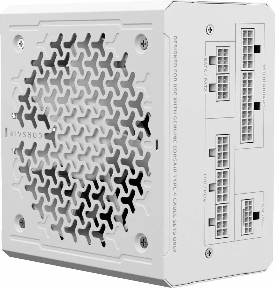 Захранване Corsair RMe 2025 RM850e White ATX 3.1, PCIe Gen 5.1 Fully Modular Low-Noise PSU - CP-9020293-EU