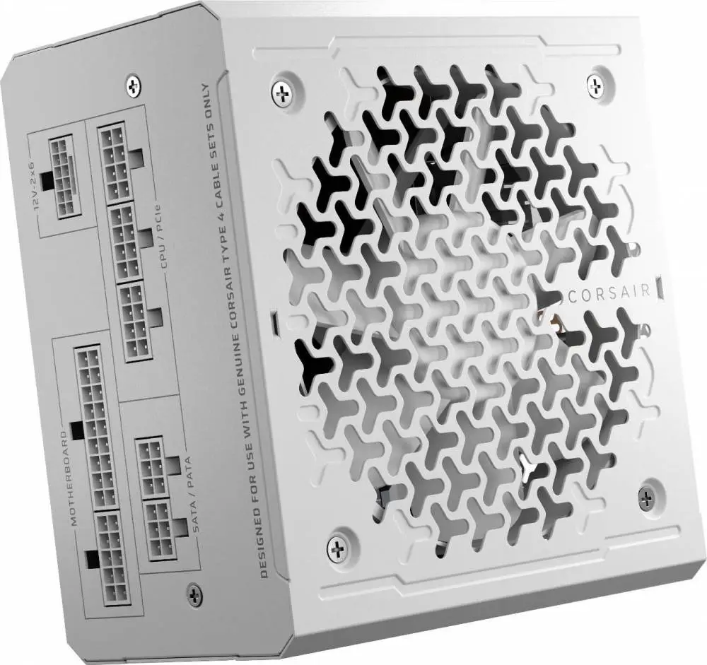 Захранване Corsair RMe 2025 RM850e White ATX 3.1, PCIe Gen 5.1 Fully Modular Low-Noise PSU - CP-9020293-EU