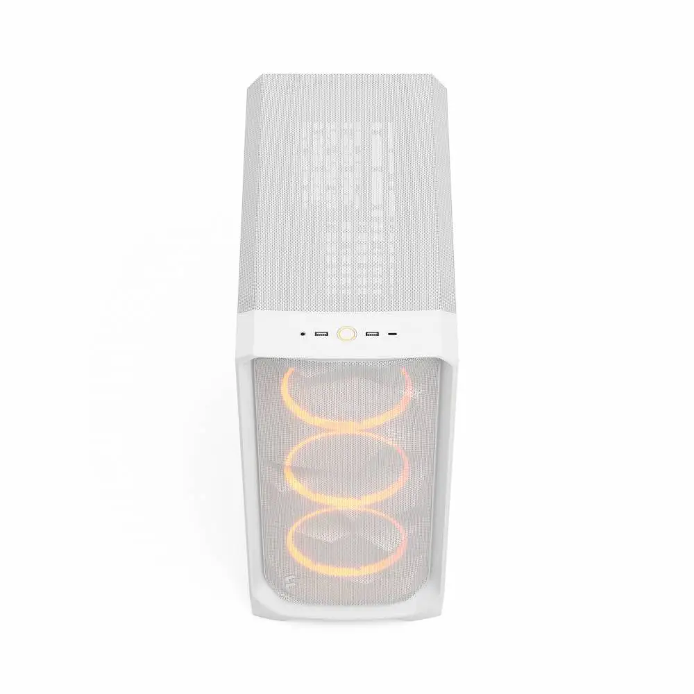 Кутия Fractal Meshify 3 RGB White TG Light Tint - FD-C-MES3A-07