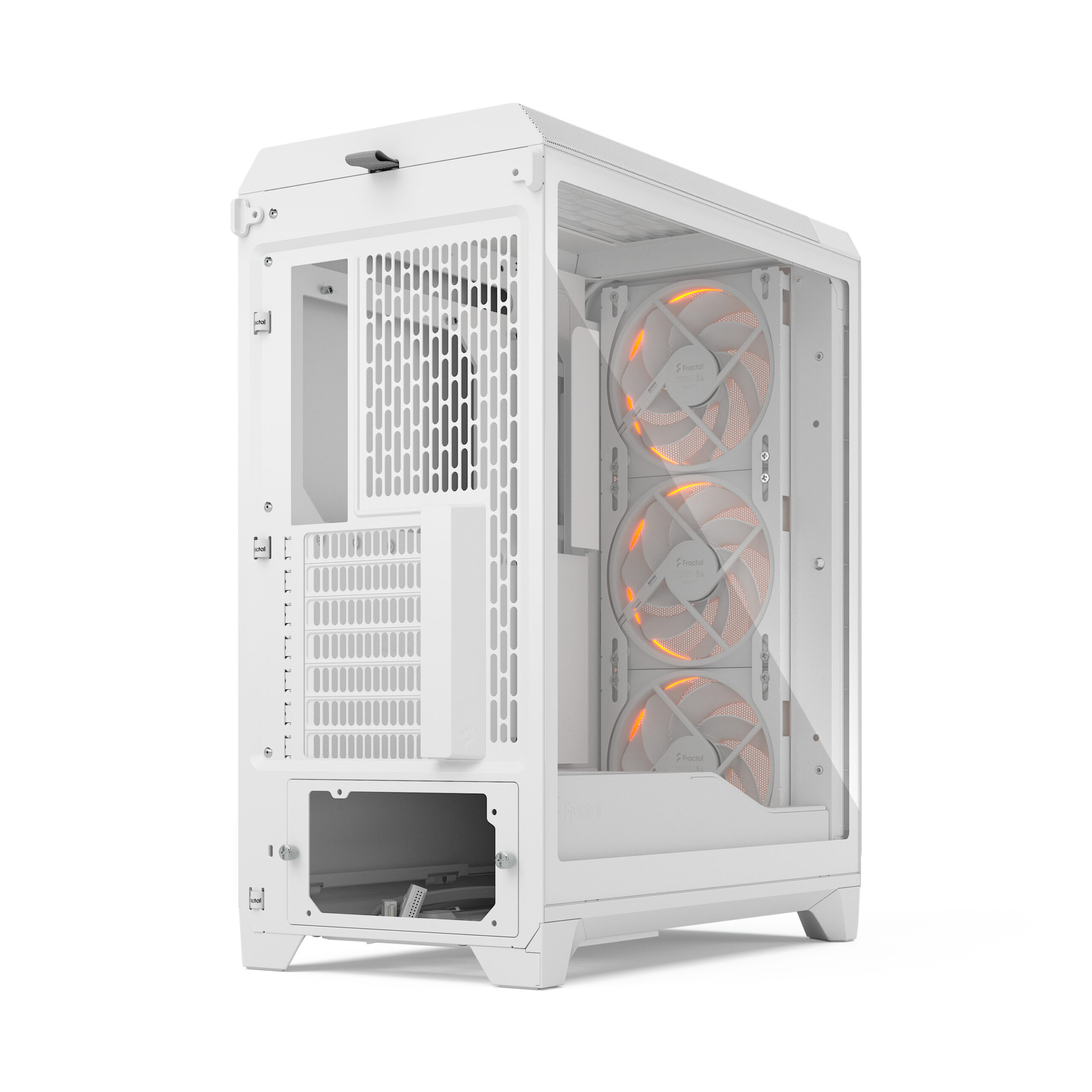 Кутия Fractal Meshify 3 RGB White TG Light Tint - FD-C-MES3A-07