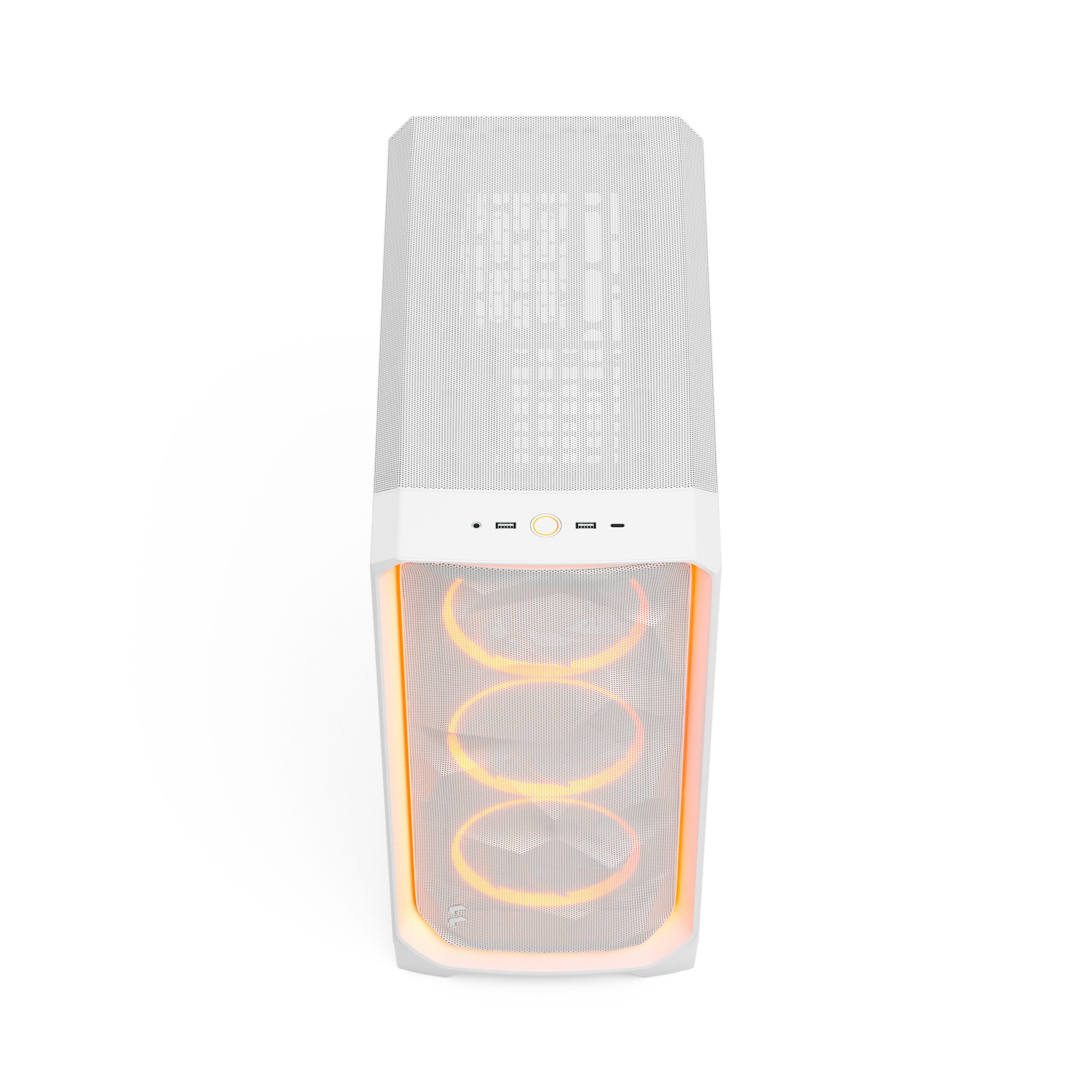 Boîtier Fractal Meshify 3 Ambience Pro RGB White TG Light Tint - FD-C-MES3A-05