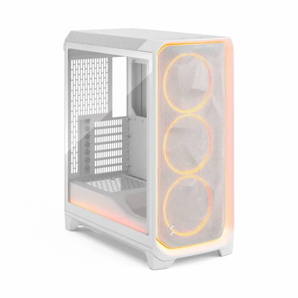 Boîtier Fractal Meshify 3 Ambience Pro RGB White TG Light Tint - FD-C-MES3A-05