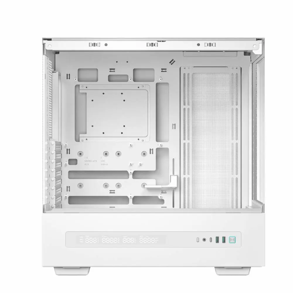Кутия DeepCool CH690 DIGITAL White Case ATX