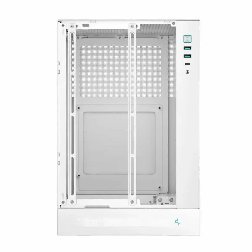 Кутия DeepCool CH170 DIGITAL White Case mini-ITX