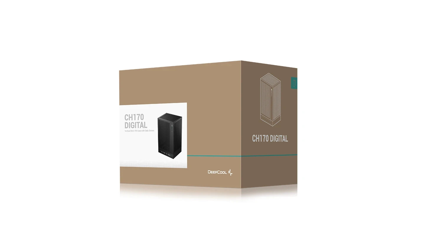 Θήκη DeepCool CH170 DIGITAL Case mini-ITX