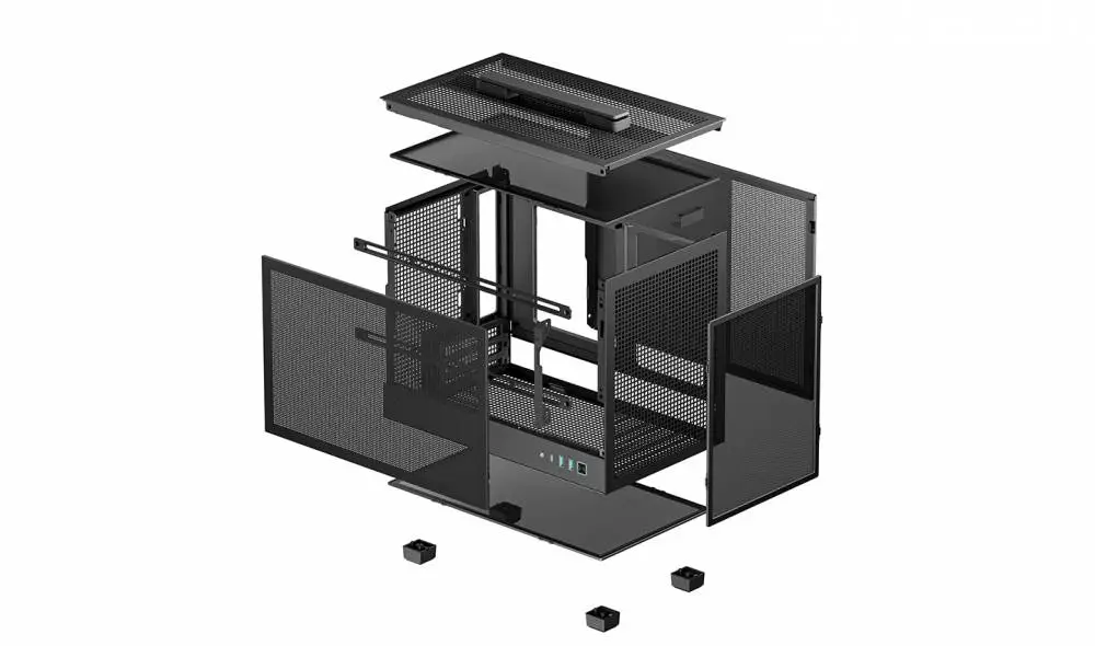 Kутия DeepCool CH160 MESH Case mini-ITX 