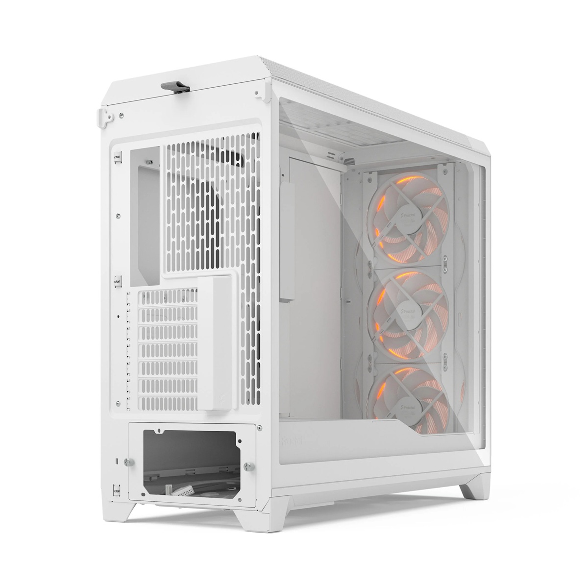 Кутия Fractal Meshify 3 XL RGB White TG Light Tint - FD-C-MES3X-06