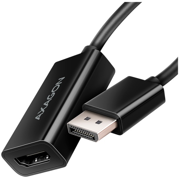 Adaptateur vidéo AXAGON RVD-HI20N DisplayPort - HDMI 2.0 adapter 4K/60Hz