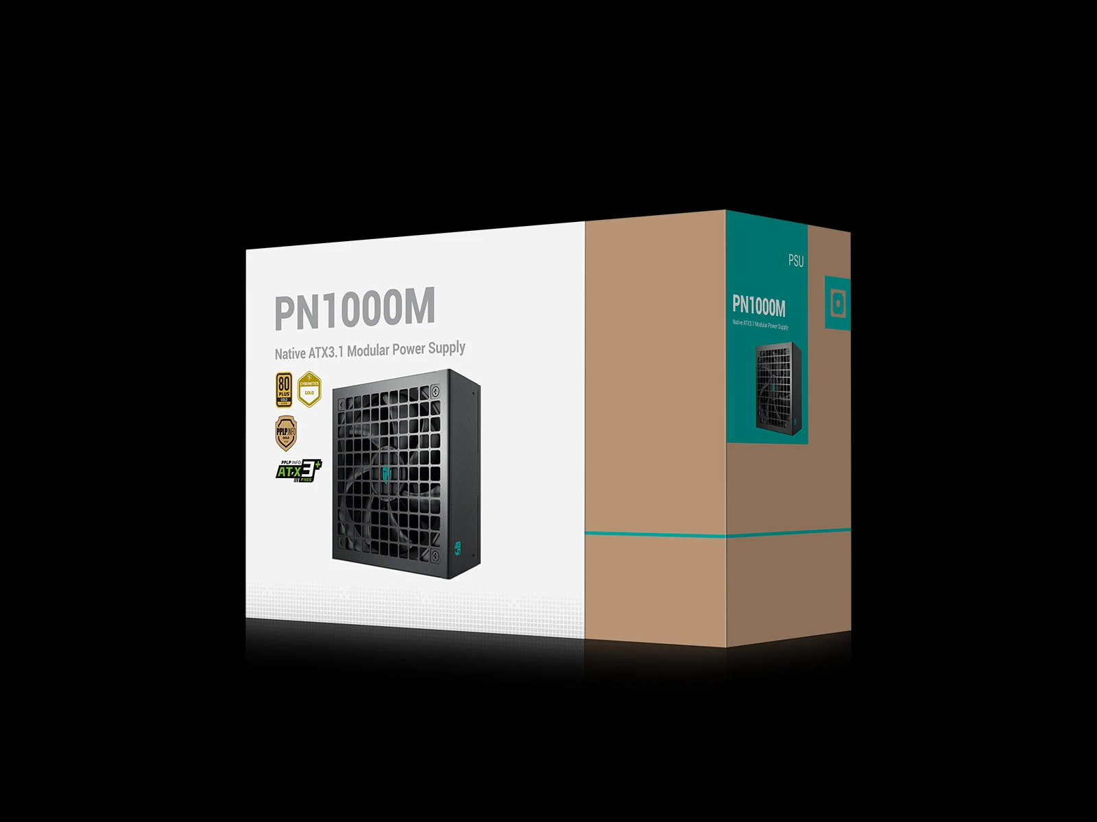 Блок питания DeepCool PN1000-M 1000W 80 Plus Gold PSU ATX 3.1 Полностью модульный