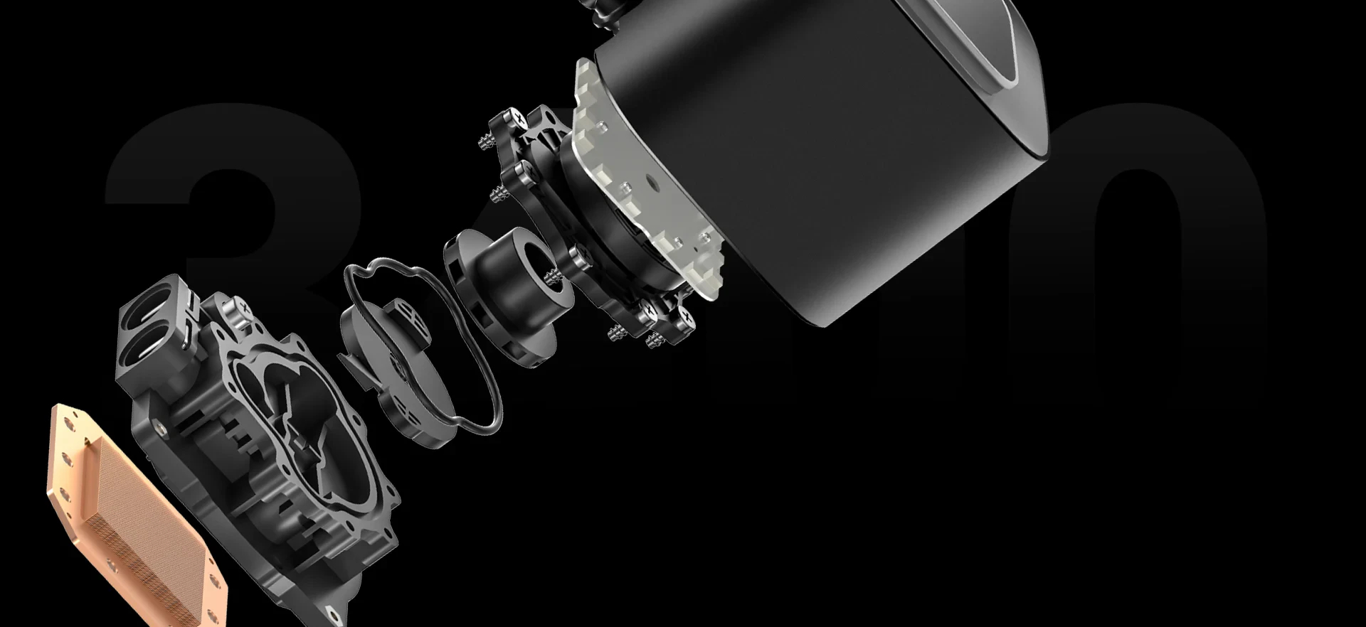 Υδρόψυξη επεξεργαστή DeepCool LE360 V2 ARGB Water Cooling